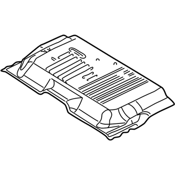 Mopar 55257121AA Pan-Rear Floor