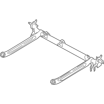 Nissan 55501-5M01A Beam Complete-Rear Suspension