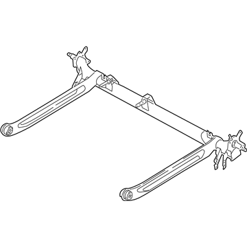 Nissan 55501-6M10A Beam Complete-Rear Suspension