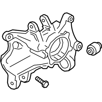 Hyundai 52711-S1AA0 Carrier Assembly-Rear Axle, RH