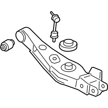 Hyundai 55211-S1051 Arm Complete-RR LWR, RH