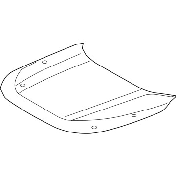 Toyota 53301-0A050 Hood