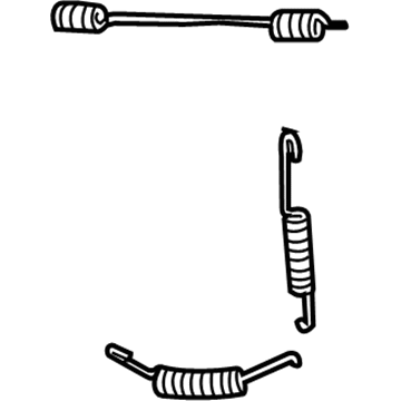 Mopar 5191307AB Spring-Brake Shoe Return