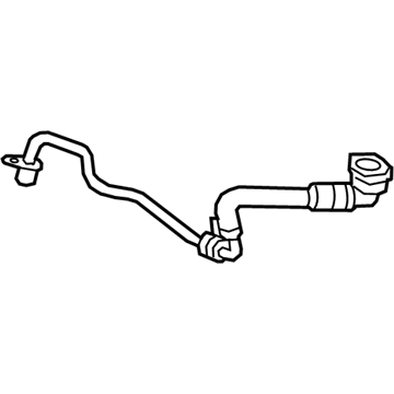 BMW 11-53-8-650-087 COOLANT LINE, TURBOCHARGER R