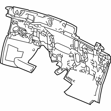 Acura 74260-TYA-A00 Insert, Dashboard