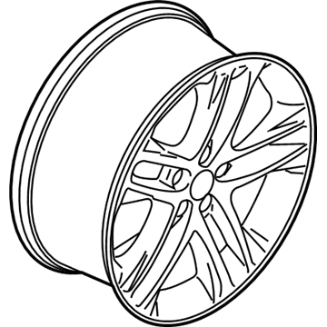 Ford EJ7Z-1007-K Wheel, Alloy