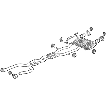 GM 84399113 Muffler & Pipe