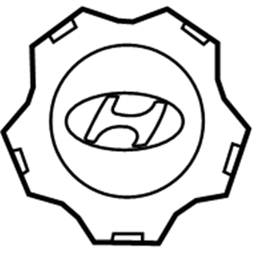 Hyundai 52960-2E610 Aluminium Wheel Hub Cap Assembly
