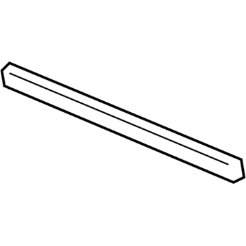 Mopar 55078068AC Molding-Rear Door