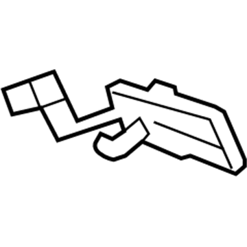 Mopar 5020847AB STRIKER-Hood Latch