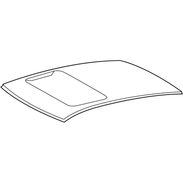 Lexus 63111-75040 Panel, Roof