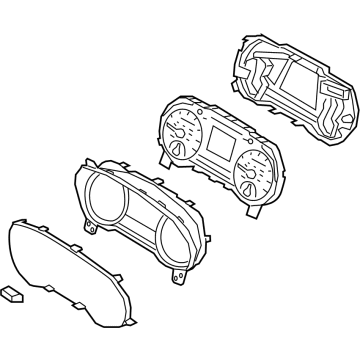 Kia 94011Q5200 Cluster Assembly-INSTRUM