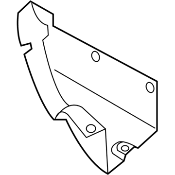 BMW 51-75-7-896-419 Engine-Compartment Shield, Tip, Left