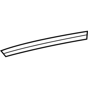 Mopar 68026896AA Seal-Folding Top Side Rail Front