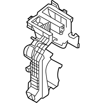 Hyundai 97134-4Z000 Case-Heater & Evaporator, LH