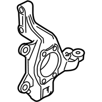 Nissan 40015-CK000 Spindle-KNUCKLE, LH