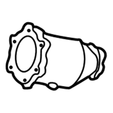 Infiniti B08A1-0W500 Three Way Catalytic Converter