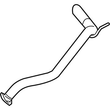 Infiniti 20050-ZE10B Rear Exhaust Tube Assembly