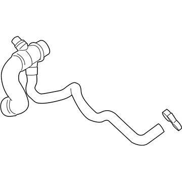 BMW 11-53-7-639-997 Engine Coolant Hose