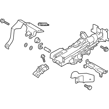 Infiniti 48810-1CG1B Column Assy-Steering, Upper