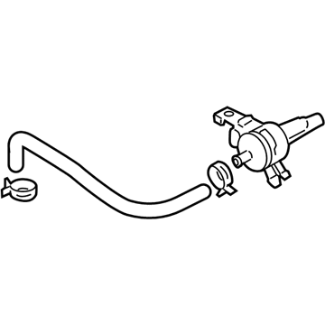 Hyundai 39470-3F000 Hose Assembly-Vacuum