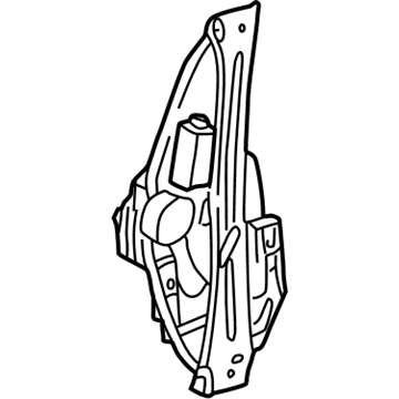 Mopar 5067593AD Rear Door Window Regulator