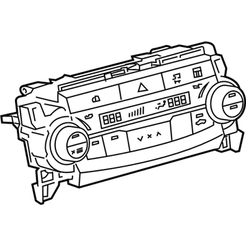 Toyota 55900-06300 Dash Control Unit