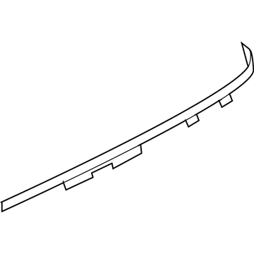 Mopar 5067152AG WEATHERSTRIP-Quarter Window Belt