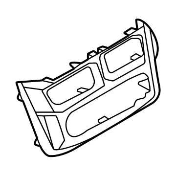 Ford NZ6Z-9904644-AA PANEL ASY - INSTRUMENT - LOWER