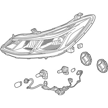 GM 42680783 Composite Headlamp