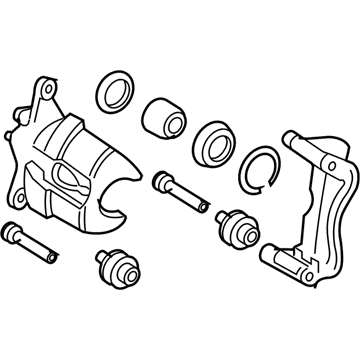 Lexus 47730-33361 Front Passenger Disc Brake Cylinder Assembly