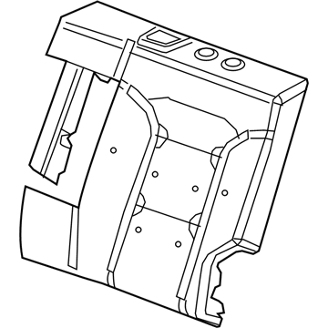 GM 84731293 Seat Back Pad