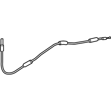 Lexus 69770-0E071 Cable Assembly, Rear Door