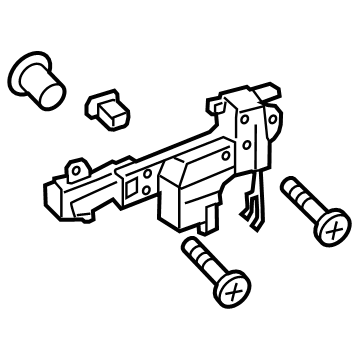 Lexus 69204-0E070 Frame Sub-Assembly, Rear Door