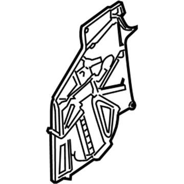 Hyundai 97147-3K000 Door Assembly-Defroster Left