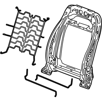 GM 42498949 Seat Back Frame