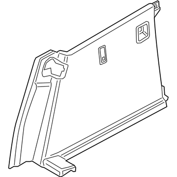 BMW 51-47-7-369-415 LEFT TRUNK TRIM