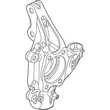 Ford LJ9Z-3K186-A KNUCKLE - FRONT WHEEL