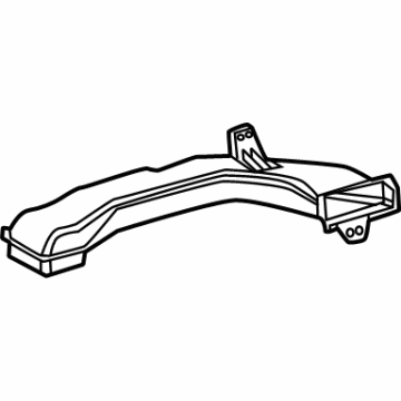 Toyota 55845-08030 Side Duct