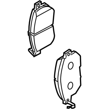 Nissan D1M6M-1AA0K Pad Kit - Disc Brake