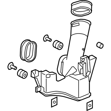 Acura 17230-RK2-A00 Chamber Assembly, Resonator