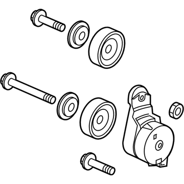 Honda 31170-RYE-A01 Tensioner Assy., Auto