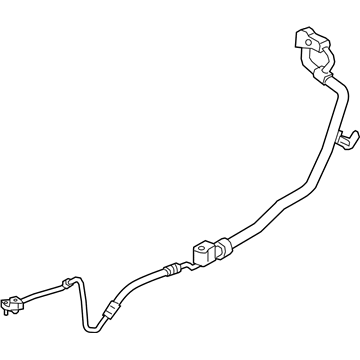 BMW 64-53-9-324-810 Refrigerant Line, Double Pipe