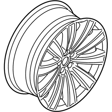 Ford LB5Z-1007-C Wheel, Alloy