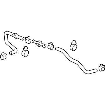 Acura 46402-STX-A02 Tube Assembly, Master Power