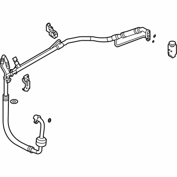 Hyundai 97775-AA250 Tube Assembly-Suction & Liquid