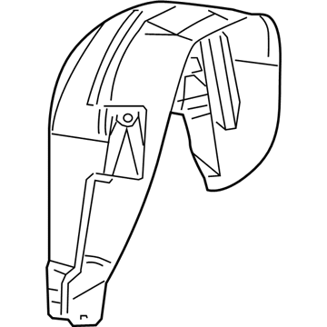 Mopar 5116242AD Shield-WHEELHOUSE