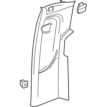 GM 84677088 Lock Pillar Trim