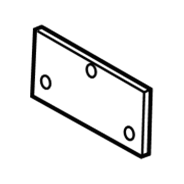 Kia 86519H9000 MOULDING-Front Bumper Licence