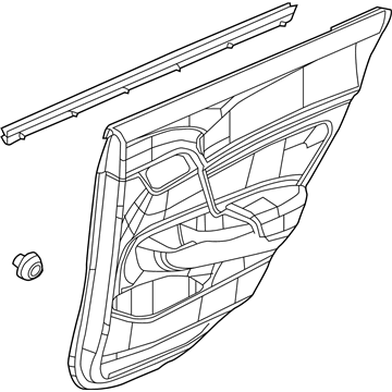 Honda 83700-TR3-A32ZA Lng, R. RR. (Typet)